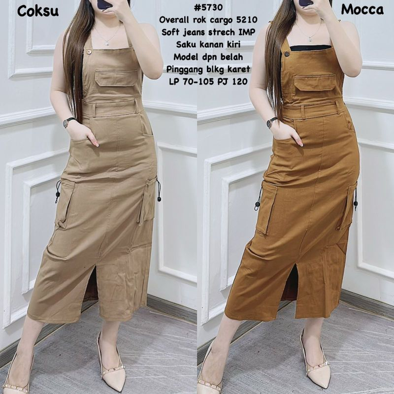 Jual Najwa Overall Rok Cargo Twill Combed Jumpsuit Cargo Wanita