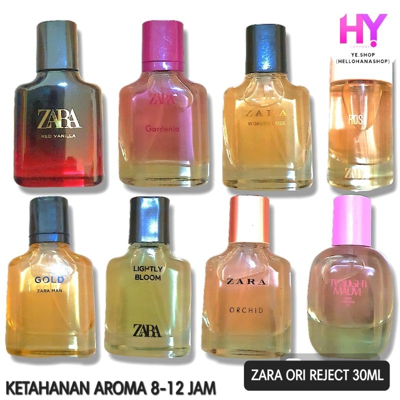 Jual Parfum Edt Zara Ml Ori Reject Shopee Indonesia