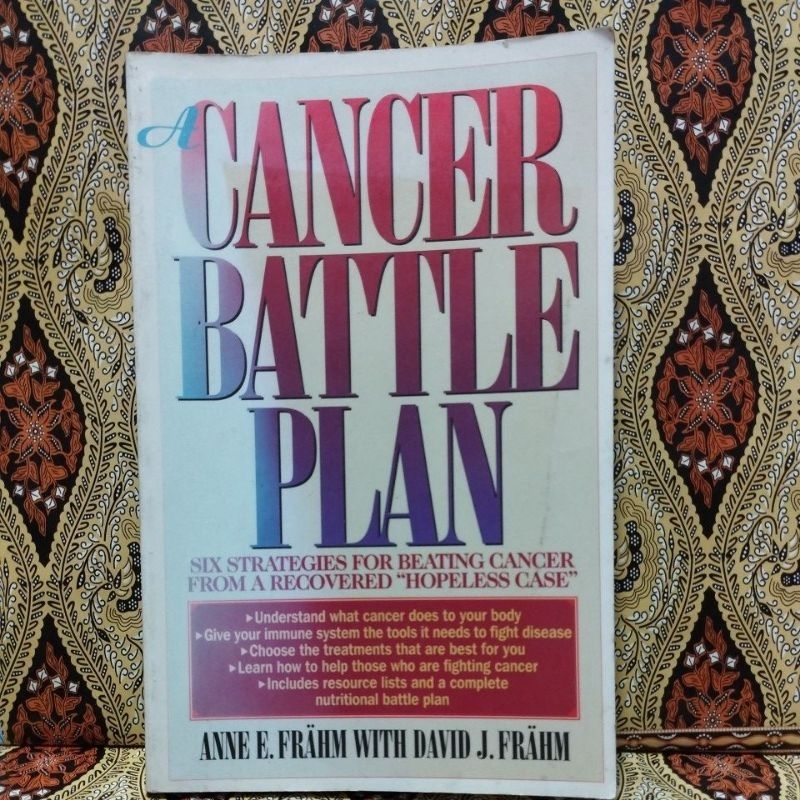 Jual Buku Original Cancer Battle Plan Shopee Indonesia