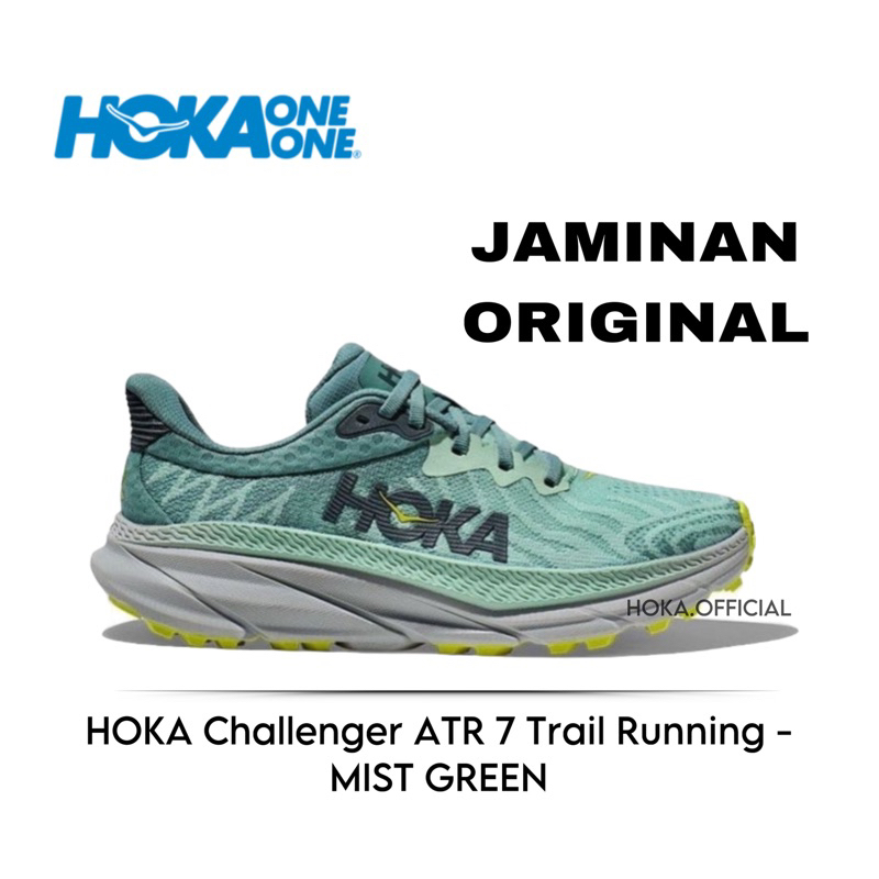 Jual Sepatu Hoka One One Challenger Atr Trail Running Shoes Mist