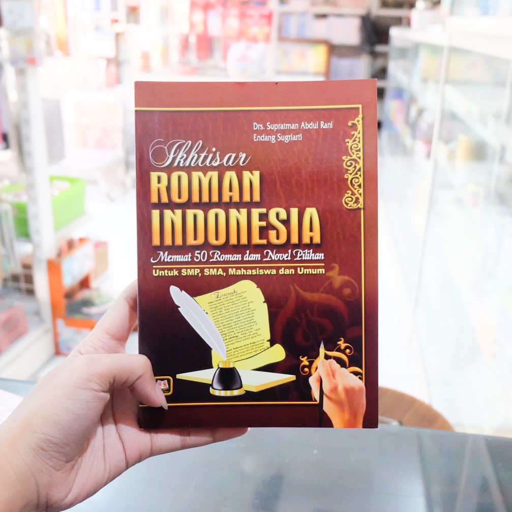 Jual Buku Ikhtisar Roman Indonesia Memuat 50 Roman Dan Novel Pilihan