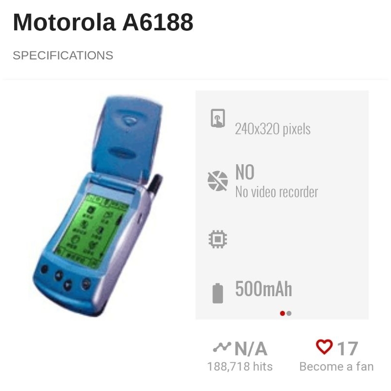 Jual Motorola A Badak Vintage Hp Jadul Langka Dan Unik Hp Nostalgia