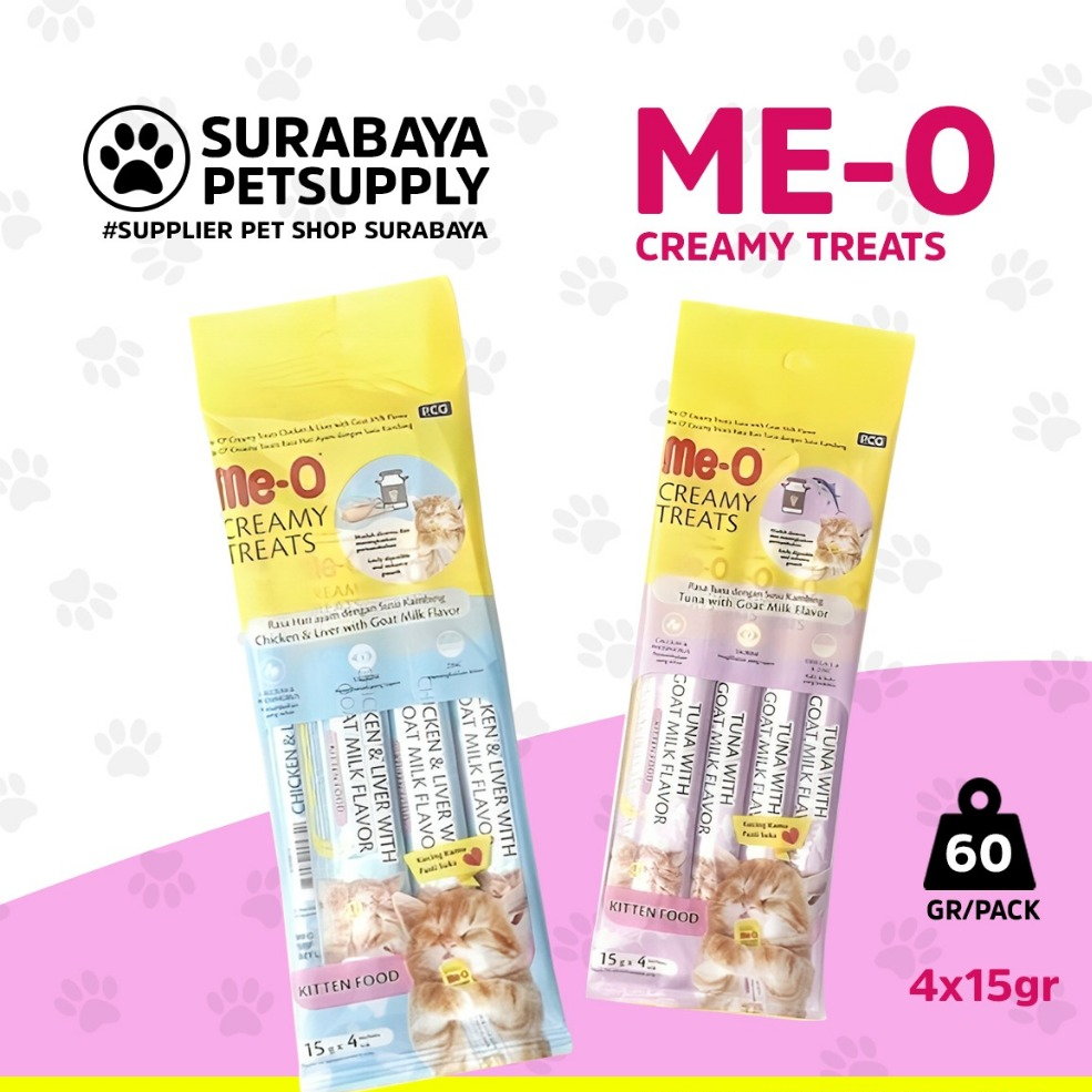 Jual Meo Creamy Treats Kitten Me O Creamy Treats Cemilan Kucing