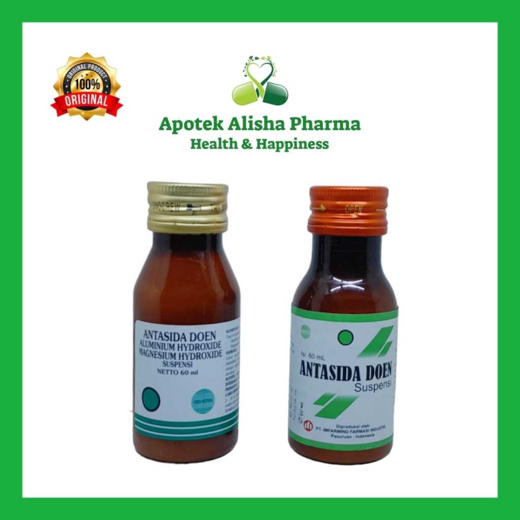 Jual Antasida Doen Suspensi Ml Antasida Sirup Obat Maag