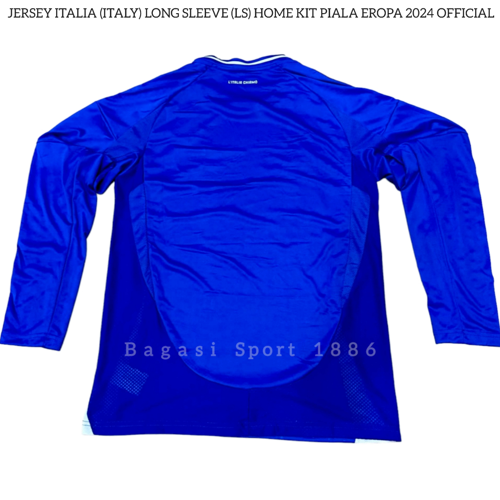 Jual Jersey Baju Bola Negara Italia Itali Home Kit Kandang Long Sleeve