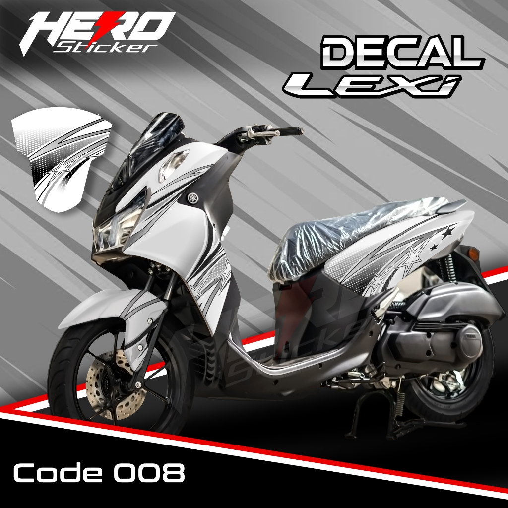 Jual Terbaru Sticker Decal Full Body Yamaha Lexi Lx Decal