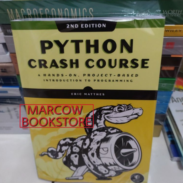 Jual Buku Python Crash Course Nd Edition By Eric Matthes Shopee