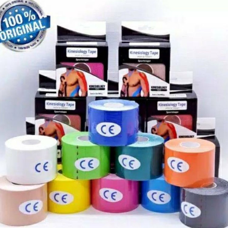 Jual KODE H89U Kinesio Tape Taping Sport Therapy Kinesiology 5cm X 5m