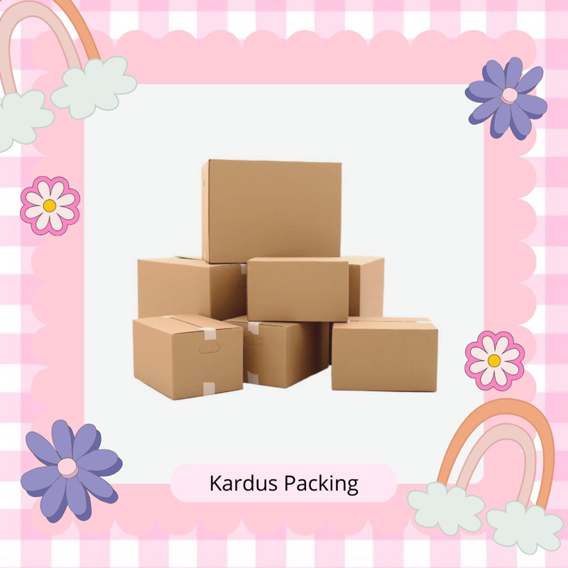 Jual Wajib Co Kardus Packing Bunga Satuan Shopee Indonesia