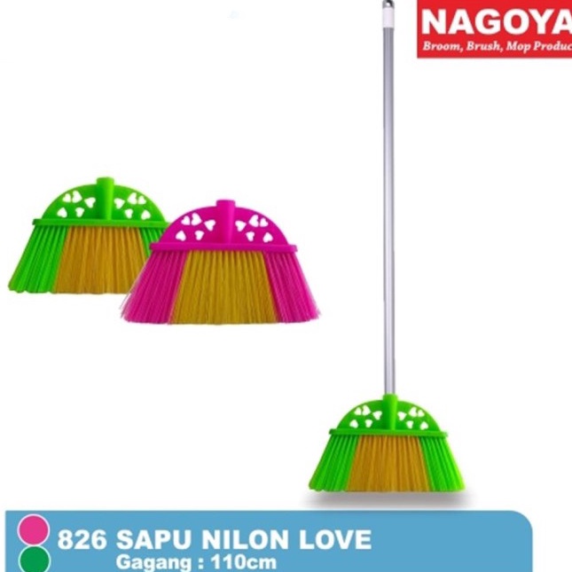 Jual Sapu Nilon Love Nagoya Sapu Plastik Sapu Lantai Broom Nagoya Sapu