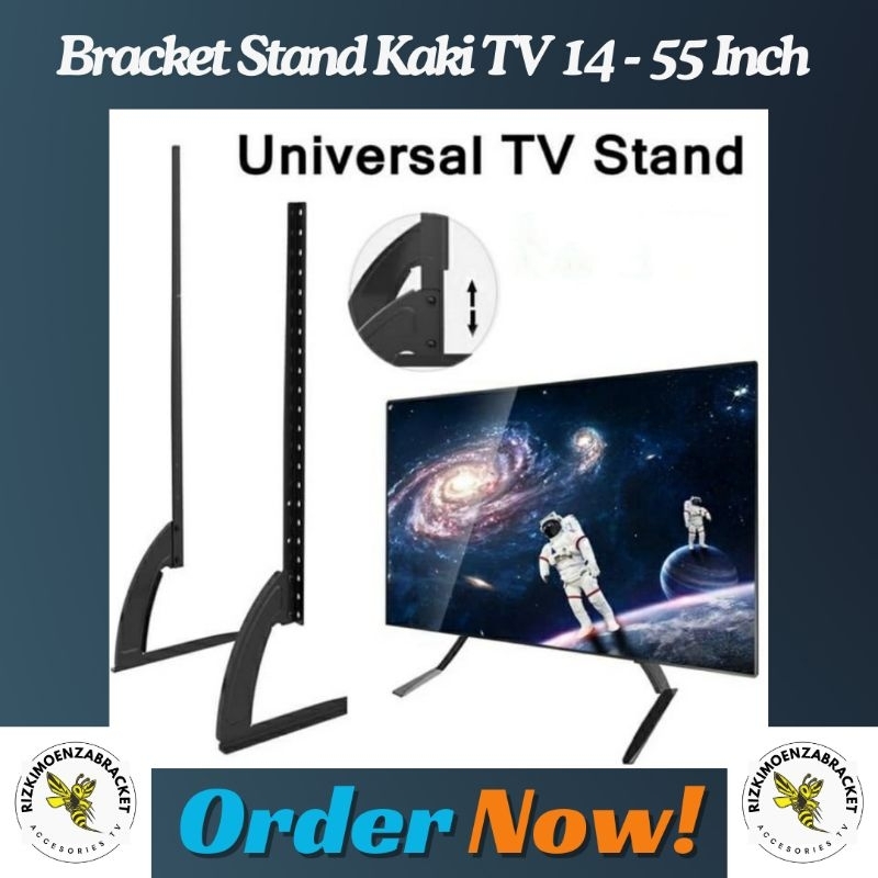 Jual Bracket Braket Breket TV Standing Kaki 55 50 49 43 40 32 24 17