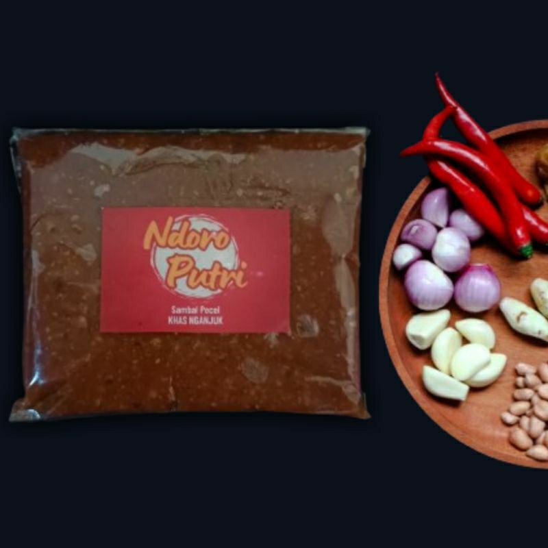 Jual Ndoro Putri Sambal Pecel Bumbu Kacang Khas Nganjuk Kemasan 250 Gr