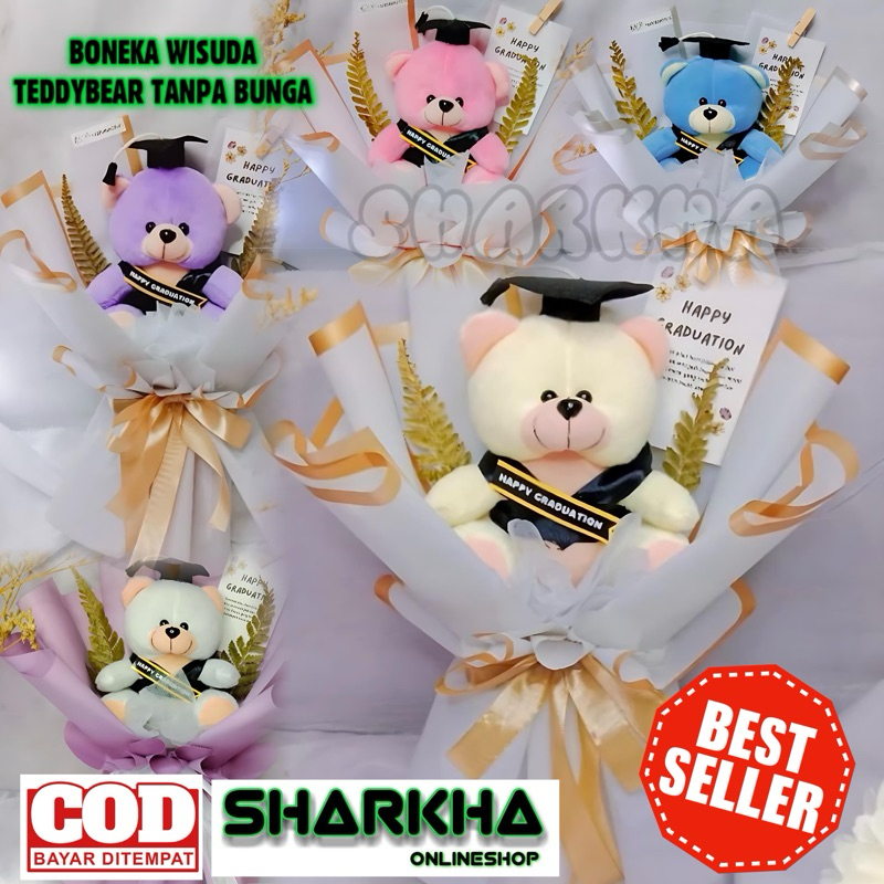 Jual BONEKA WISUDA 15 CM BONEKA BUKET BONEKA HAMPERS BONEKA MURAH