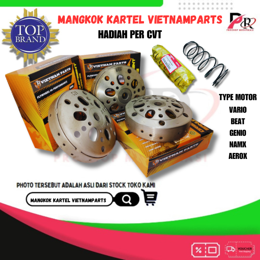 Jual MANGKOK KAMPAS GANDA SOLUSI GREDEG VARIO 125 VARIO 150 VARIO 160