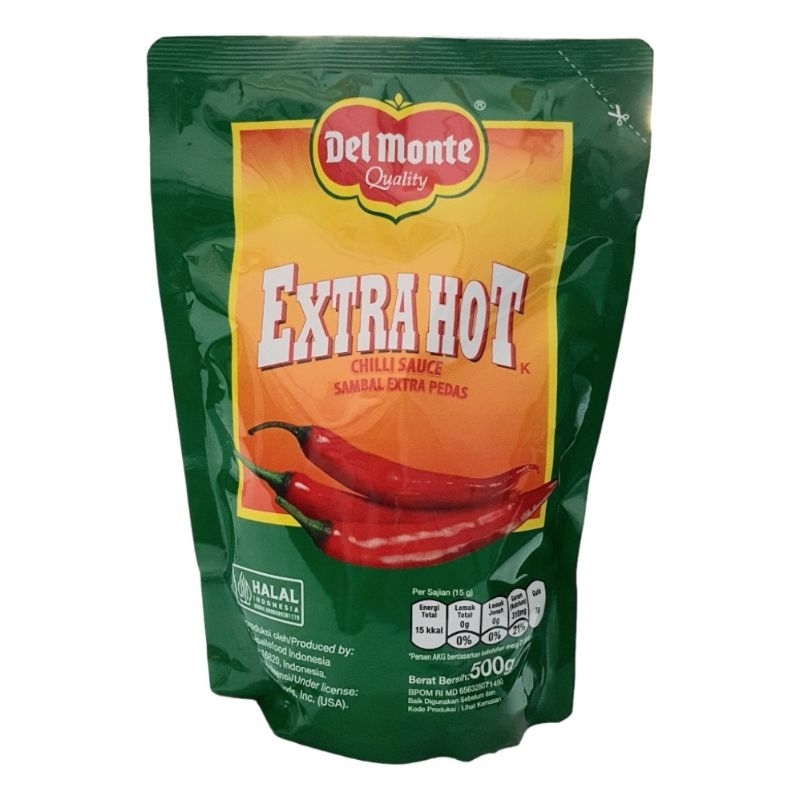 Jual Del Monte Saus Sambal Extra Hot G Shopee Indonesia