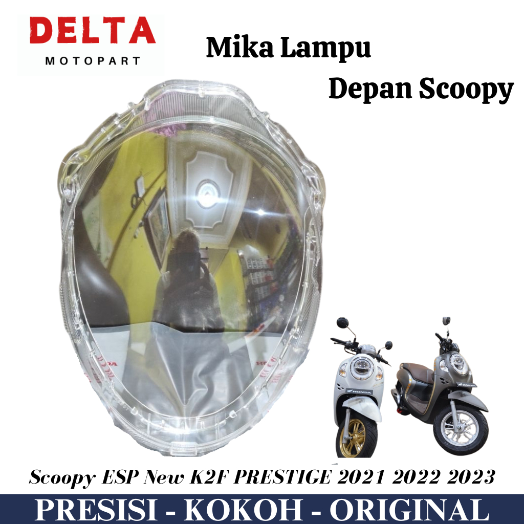 Jual Mika Kaca Lampu Depan Scoopy Esp New K F Prestige