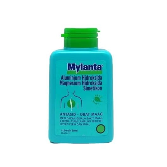 Jual Mylanta Syr 50 Ml Sirup Cair Suspensi Obat Maag Dan Nyeri