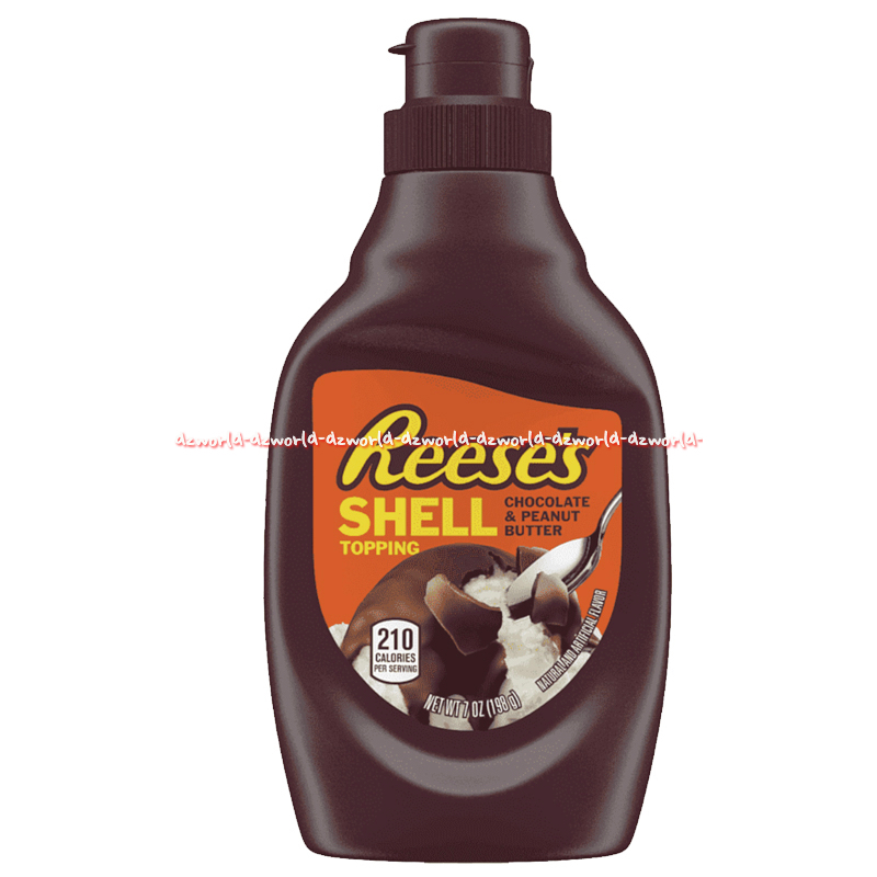 Jual Reese S Gr Shell Topping Chocolate Peanut Butter Ice Cream