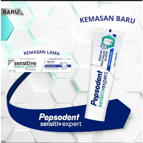 Jual Pepsodent Sensitive Expert Fresh Whitening 100g Shopee Indonesia