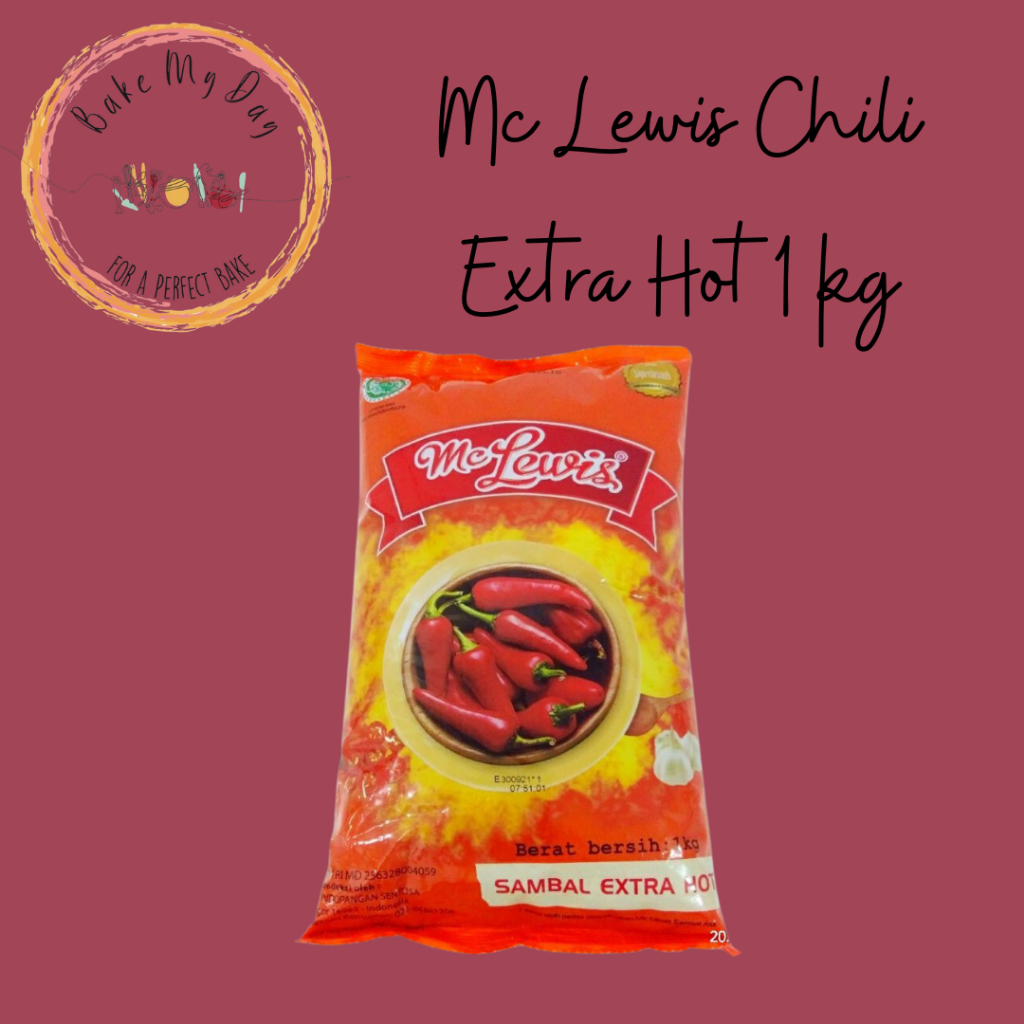 Jual Mc Lewis Chili Sauce Extra Hot Pouch 1 Kg Shopee Indonesia
