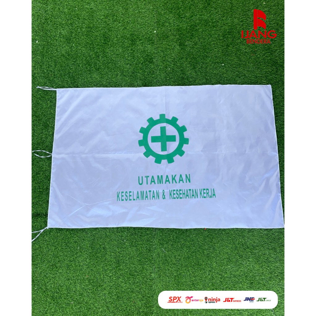 Jual BENDERA K3 KAIN KATUN SAFETY DISNAKER KAIIN KATUN Shopee Indonesia