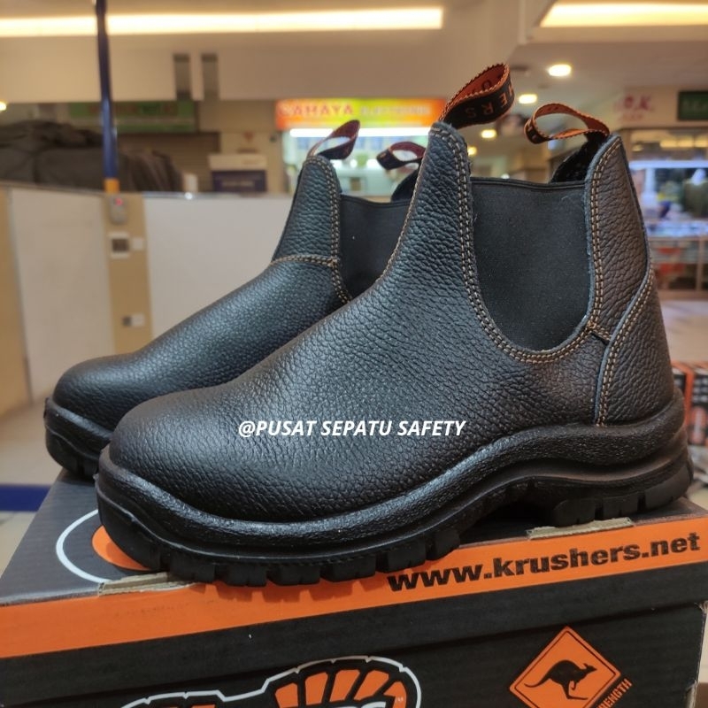 Jual KRUSHERS SAFETY SHOES SEPATU SAFETY KRUSHERS NEVADA BLACK