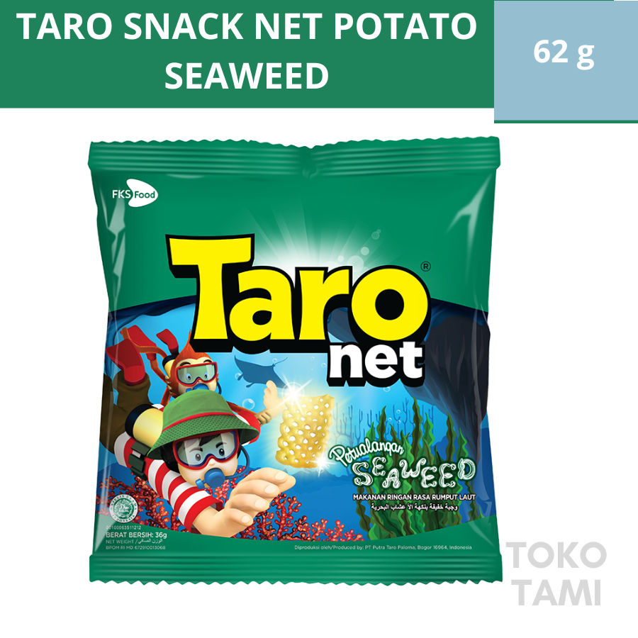 Jual Taro Snack Net Potato Seaweed Rumput Laut G Shopee Indonesia