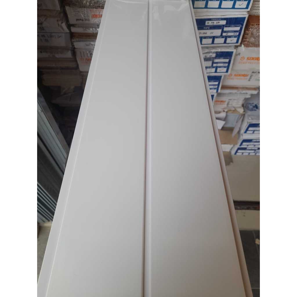 Jual Plafon Pvc Putih Nat Polos Glossy Hoda Shopee Indonesia