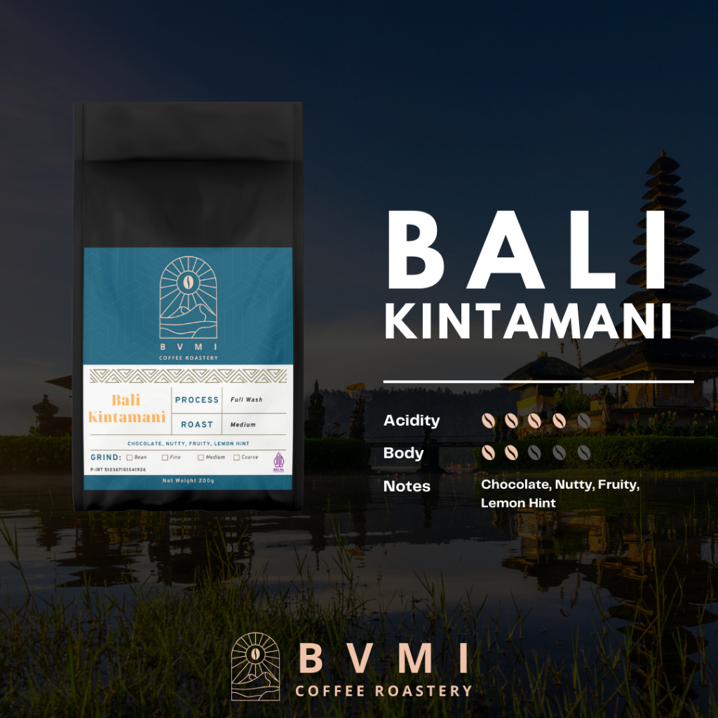 Jual Bvmi Roastery Bali Kintamani Arabica Full Wash Coffee Beans