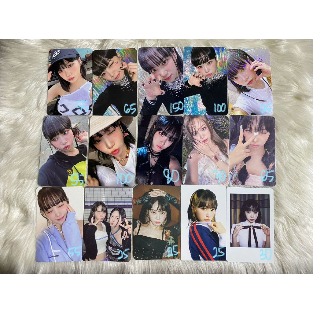 Jual Official Chaewon Le Sserafim Photocard Pob Benefit Qr