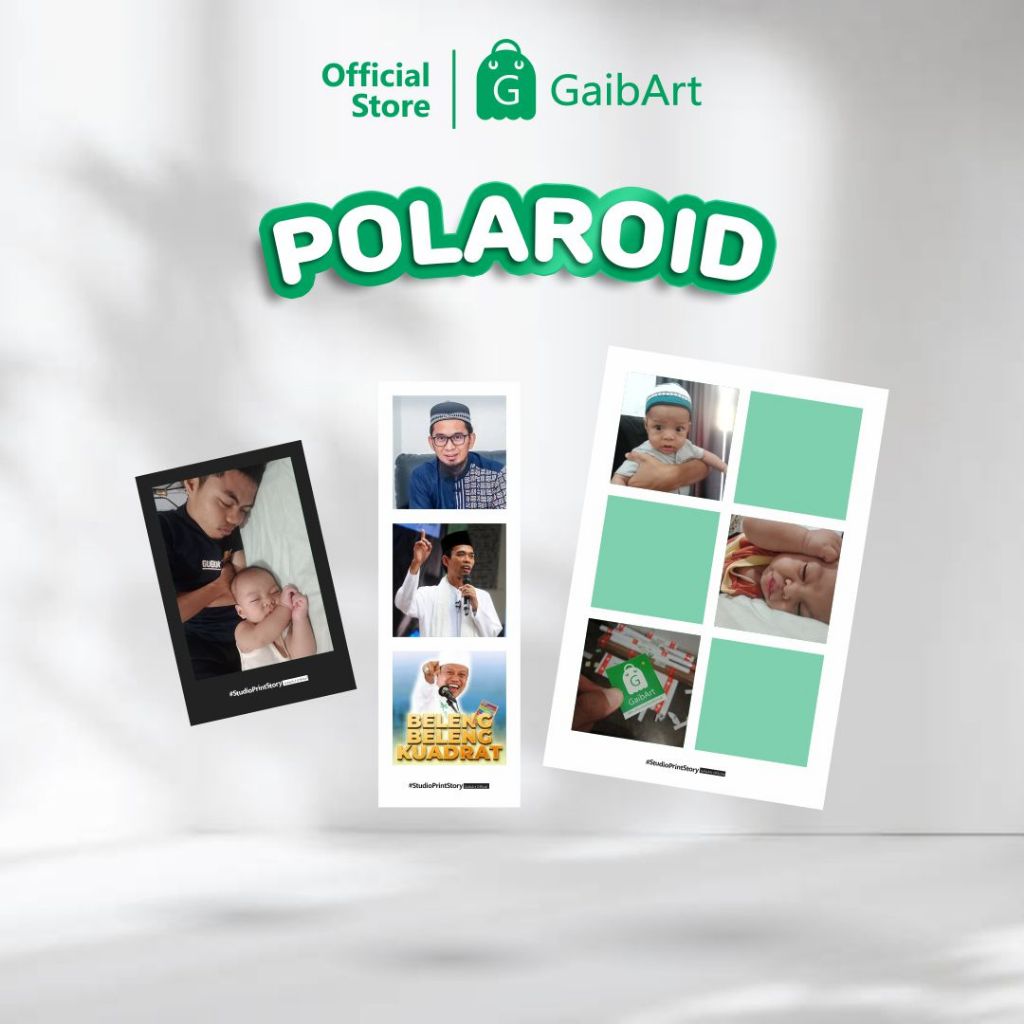 Jual Wajib Baca Caption Gaibart Cetak Polaroid Murah Semua Ukuran