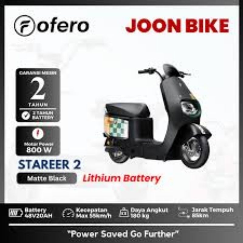 Jual Sepeda Listrik Ofero Stareer Lit Terbaik Bergaransi Resmi Ofero