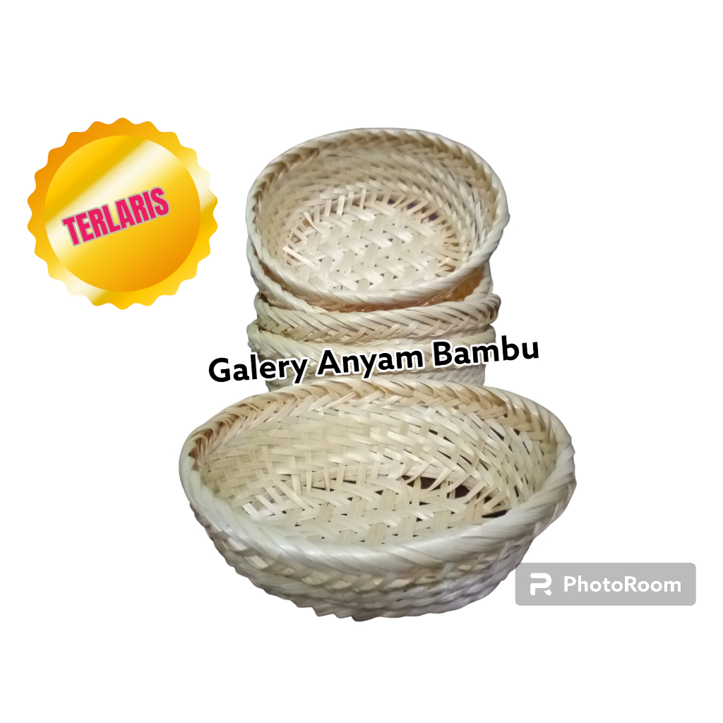 Jual Keranjang Oval Mini Anyaman Bambu Shopee Indonesia