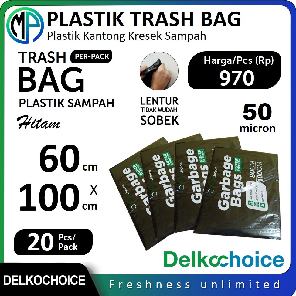 Jual Kantong Kresek Plastik Sampah Per Pack Cm X Cm Plastic