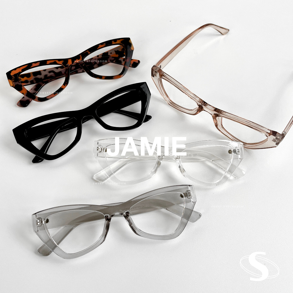 Jual Sweet Stockroom JAMIE Eyeglasses Kacamata Frame Cat Eye Kotak