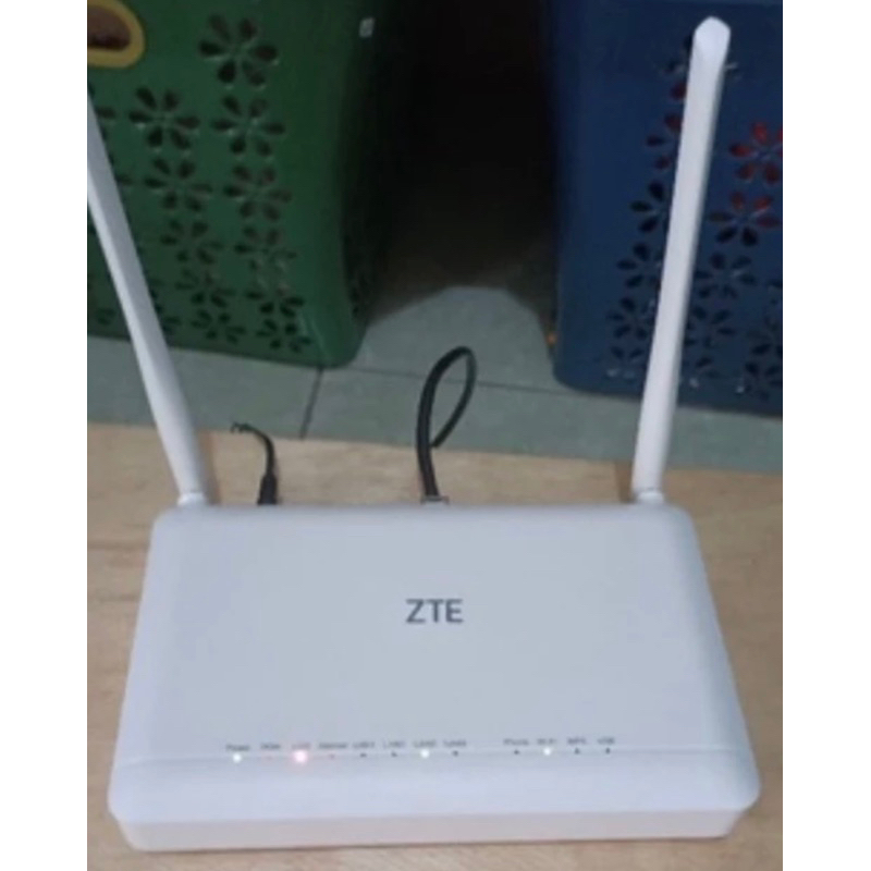 Jual ONT GPON ZTE F670L 5G Plus Adaptor Shopee Indonesia