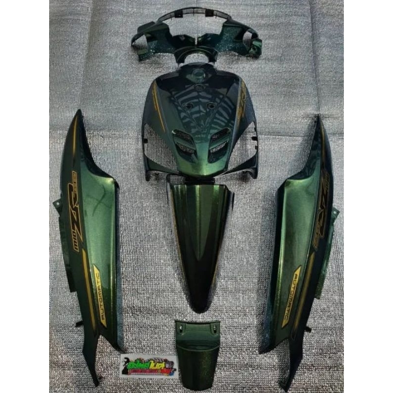 Jual Paketan Body Halus Yamaha Mio Lama Mio New Smile Warna Hijau