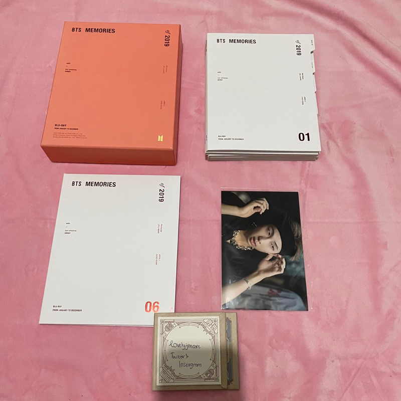 Jual Ready Memories Memo Bluray 2019 BTS RM Jin Suga Jhope Jimin