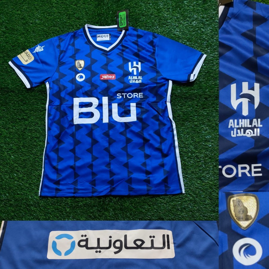 Jual Jersey Baju Bola Pria Al Hilal New Grade Ori Import