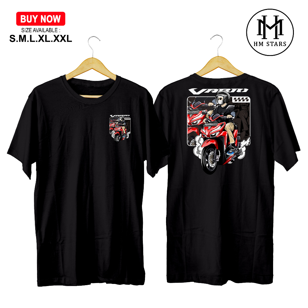 Jual Kaos Honda Vario Kaos Team Vario Kaos Motor Vario