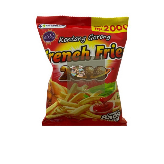 Jual FRENCH FRIES 2000 FRENCH FRIES 2000 DENGAN SAOS SAMBAL COLEK