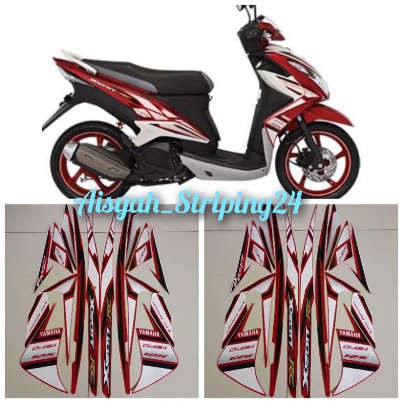 Jual Stiker Sticker Striping Lis Les Polet Body Motor Yamaha Xeon Rc