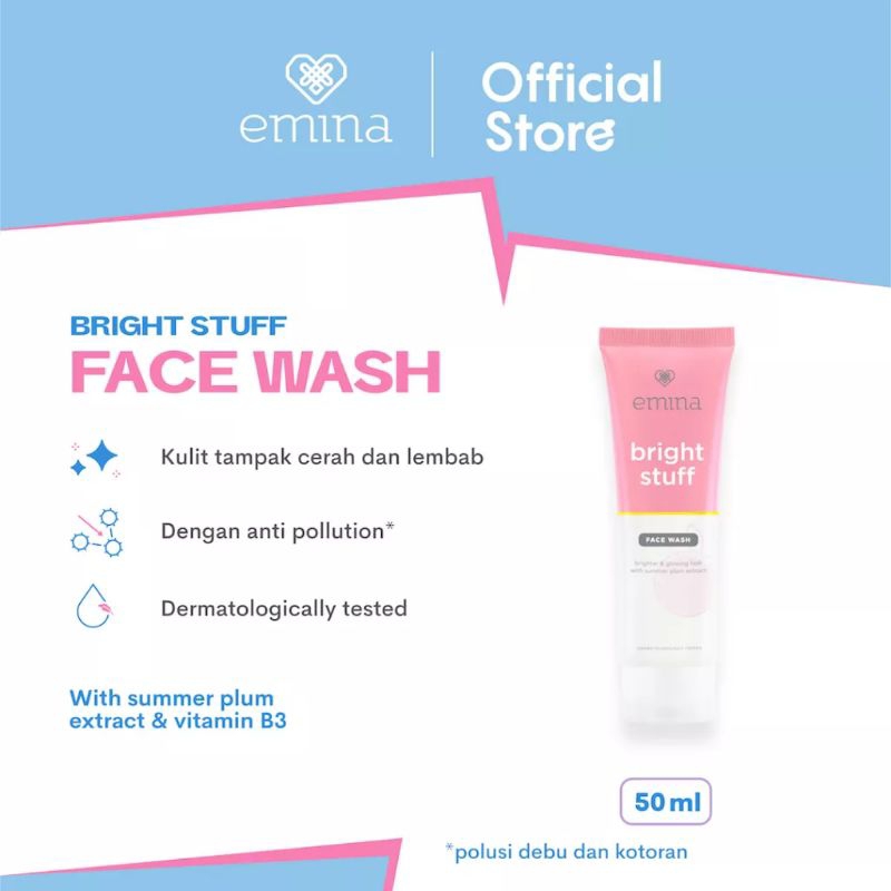 Jual Emina Bright Stuff Face Wash Ml Shopee Indonesia