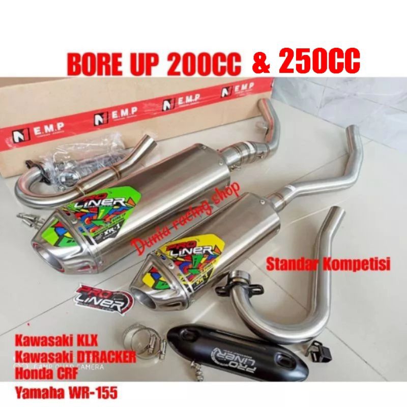 Jual Knalpot Proliner Xr Xr Bore Up Cc Cc Klx Dtracker Wr