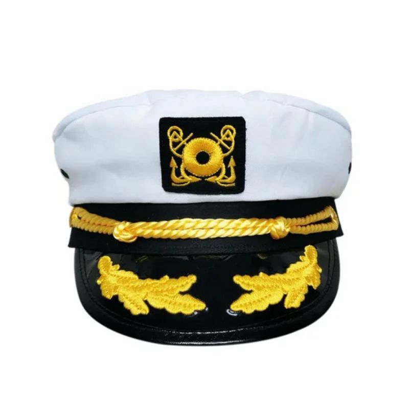 Jual Cod Topi Sailor Topi Pelaut Kapten Pirates Bajak Laut Topi