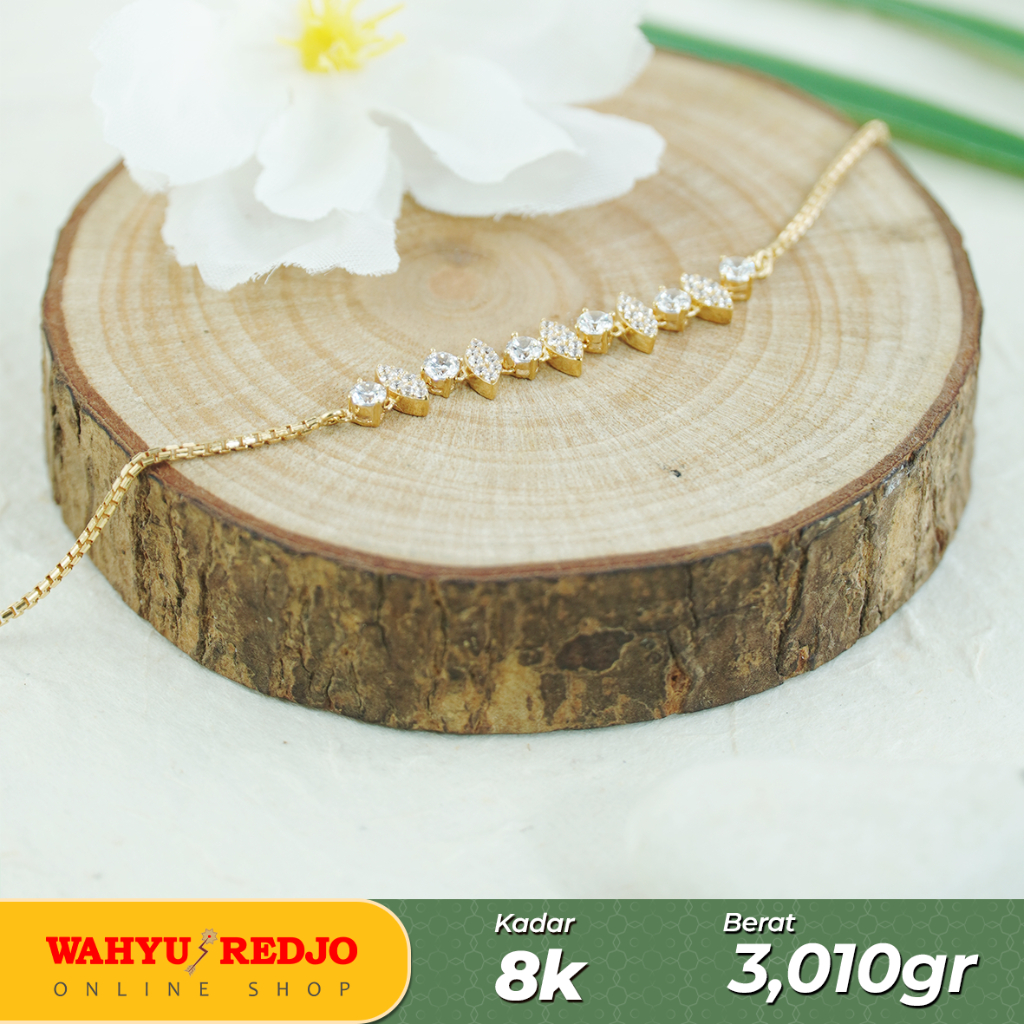 Jual GELANG EMAS 8K WAHYU REDJO GL8K 18966327 Shopee Indonesia