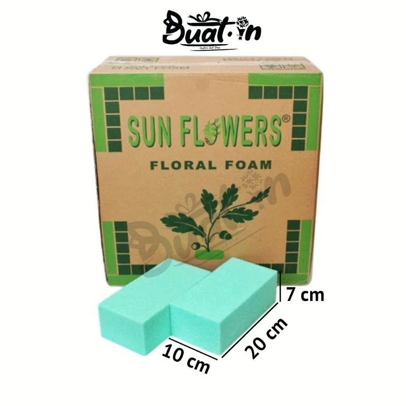 Jual Eceran Floral Foam Busa Kering Busa Buket Bunga Gabus Kering