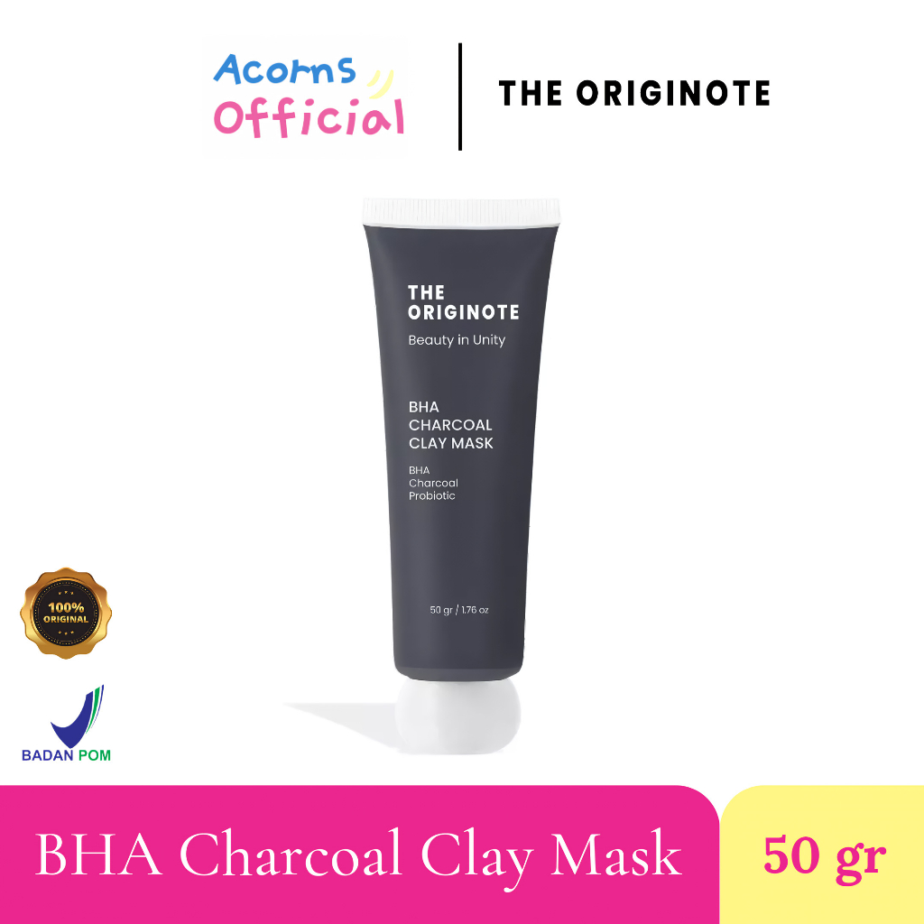 Jual The Originote Bha Clay Mask Masker Mencerahkan Wajah Mud Mask