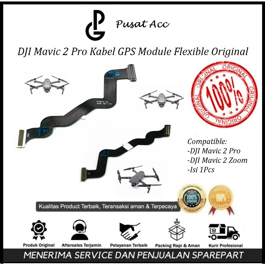 Jual Dji Mavic Pro Kabel Gps Module Flexible Original Cabel Mavic