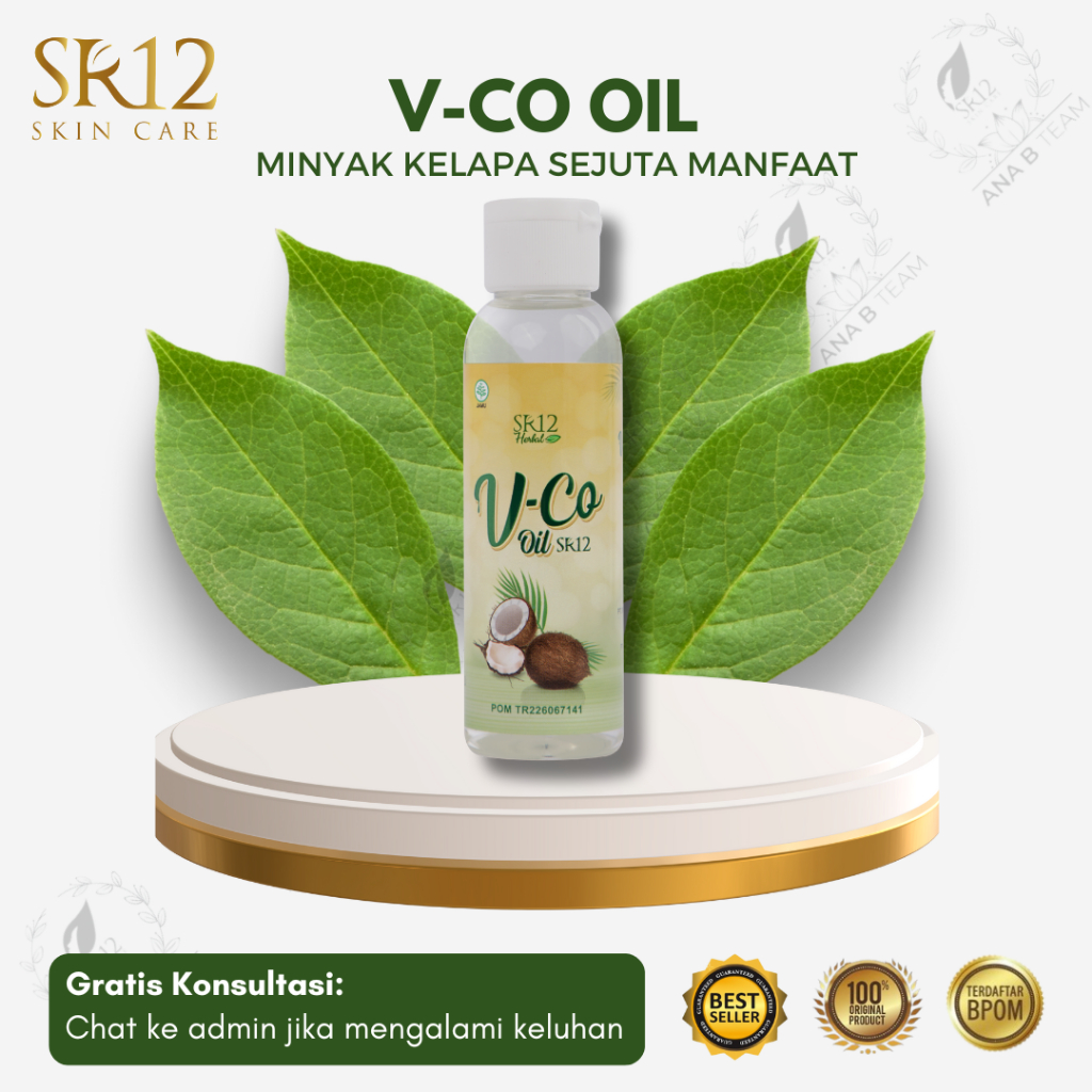 Jual Vco Oil Sr Ml Minyak Kelapa Murni Virgin Coconut Oil Untuk